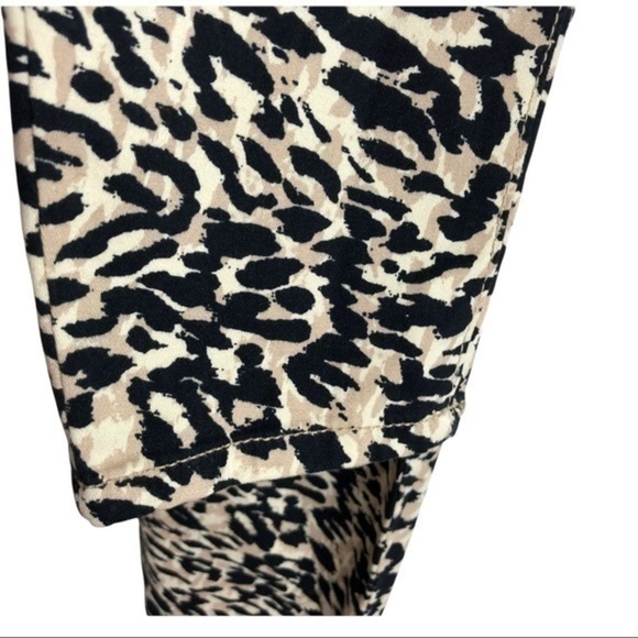 Lei Missy Animal Print Slim Casual Pant Size M - Picture 4 of 6